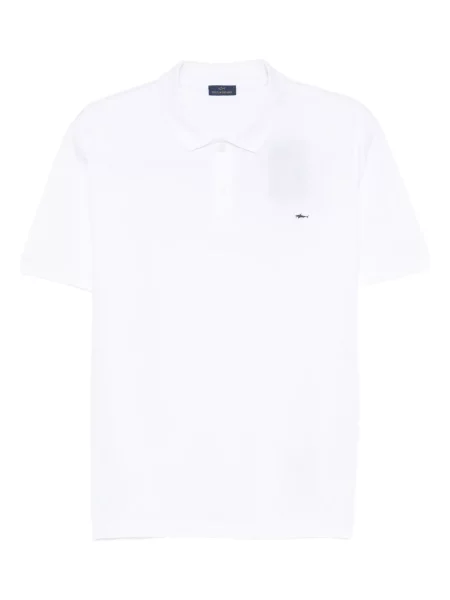 Polo Paul & Shark alb
