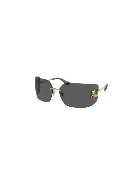 Okulary przeciwsłoneczne Miu Miu Eyewear żółte