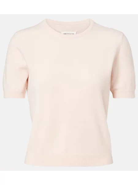 Tricou Maison Margiela de lână roz