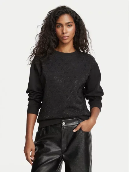 GUESS Sweater majica crna