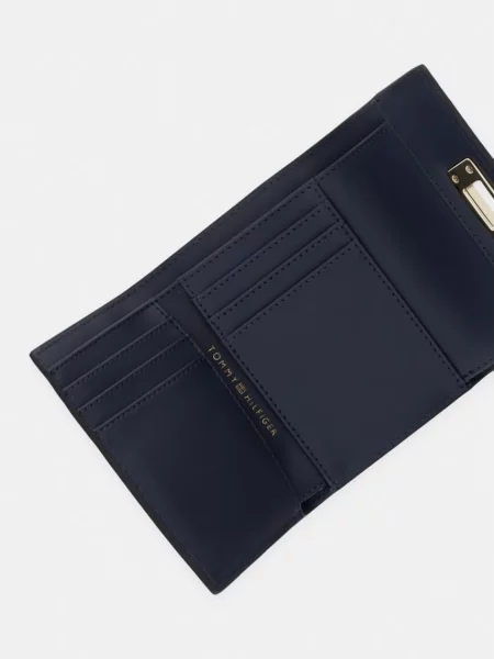 Tommy Hilfiger portfel z imitacji skóry beżowy