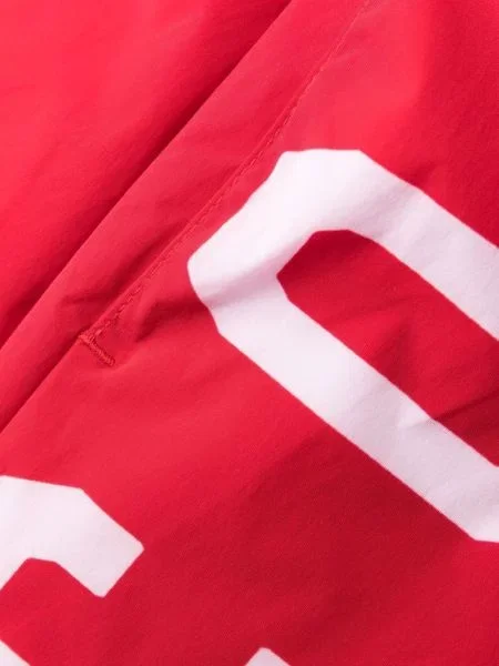 Kraťasy Dsquared2 s potiskem červené