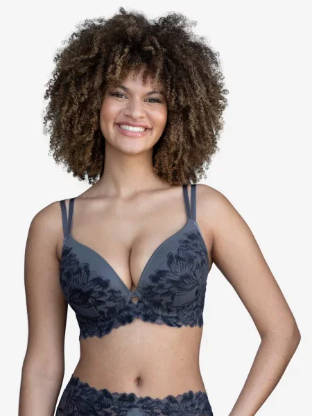 SugarShape Sutien Cha metalic gri