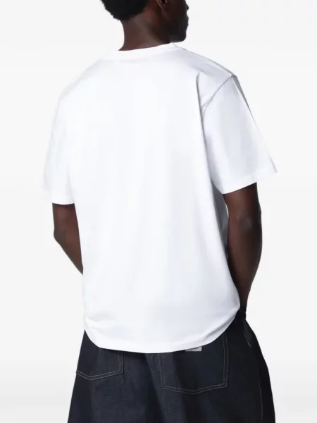 Tricou Off-white cu imagine alb