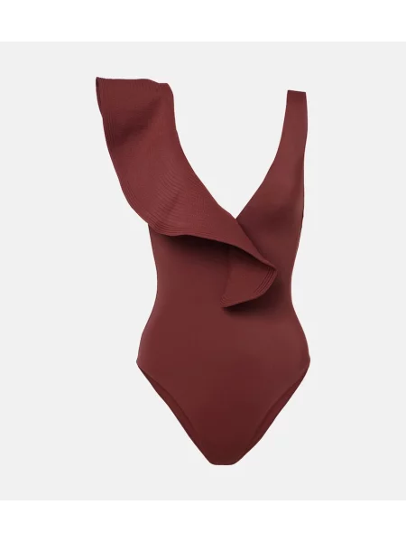 Sacou Johanna Ortiz cu volane roșu