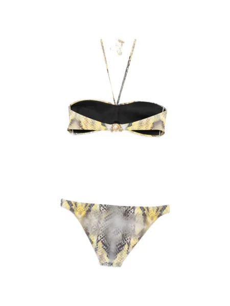 Bikini Balmain cu imagine galben