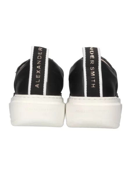 Sneakersy Alexander Smith skórzane czarne