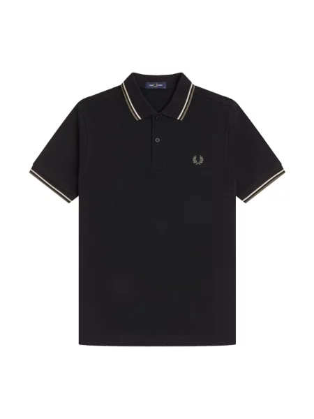 Koszulka polo Fred Perry czarna
