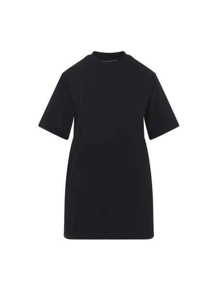 Koszulka Phoebe Philo z kołnierzem czarna