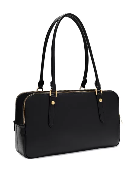 Geanta de piele Furla din piele negru