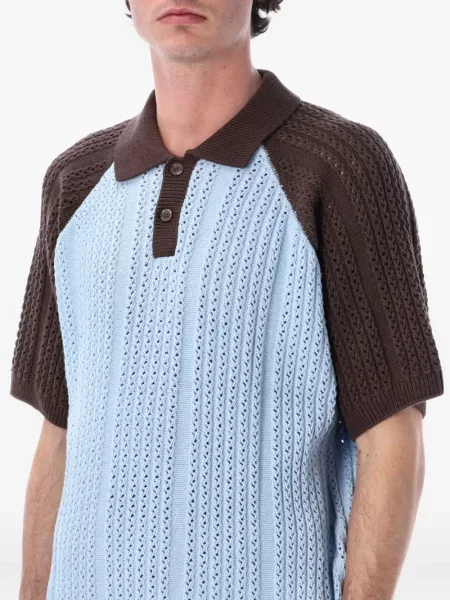 Tricou polo Obey albastru