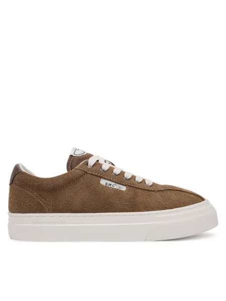Sneakersy S.w.c Stepney Workers Club zamszowe brązowe