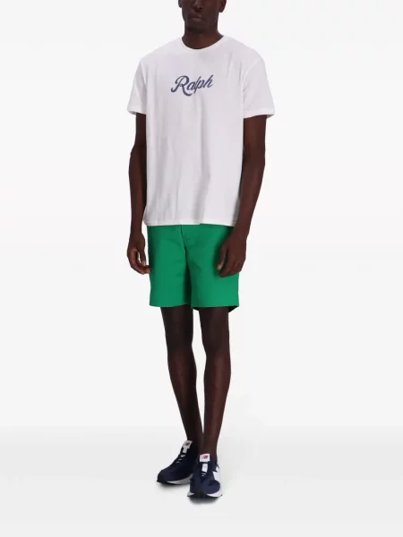 Pantaloni chino Polo Ralph Lauren cu dungi verde