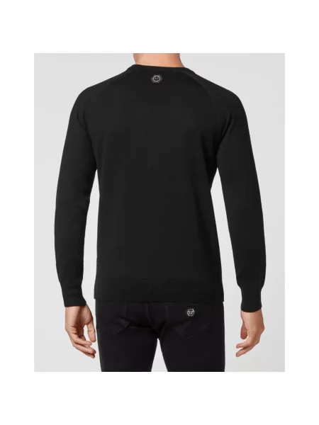 Sweter Philipp Plein czarny