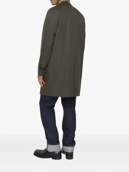 Kabát Burberry s tropickým vzorem šedý