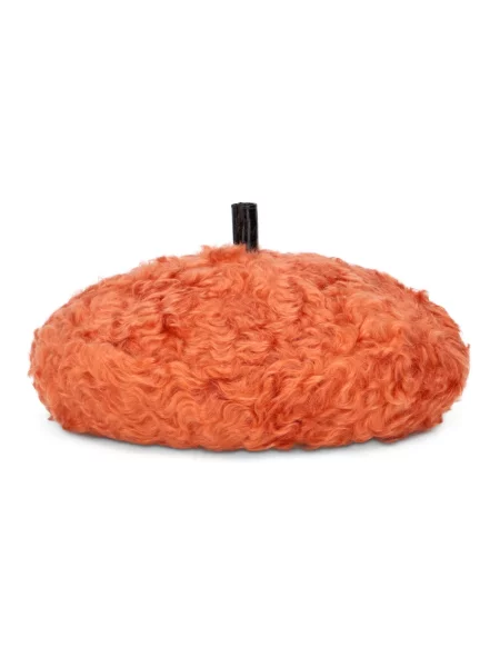 Czapka Moschino pomarańczowa