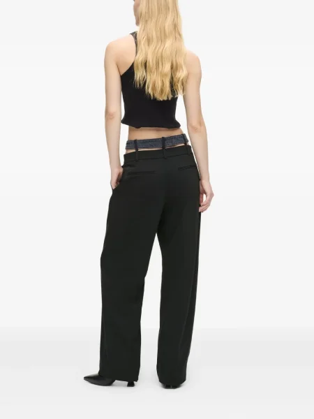 Pantaloni Karl Lagerfeld Jeans negru