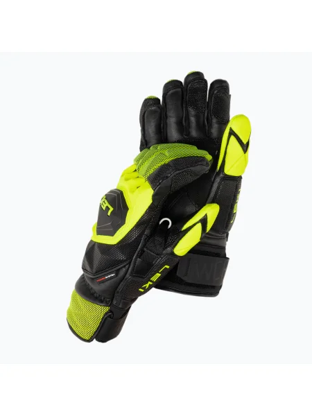 Mănuși de schi pentru bărbați LEKI WCR Venom SL 3D gheață/limon negru
