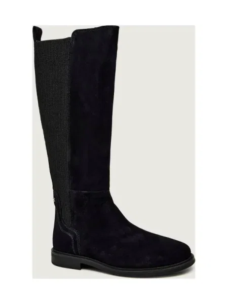Tommy Hilfiger Cizme | piele întoarsă negru