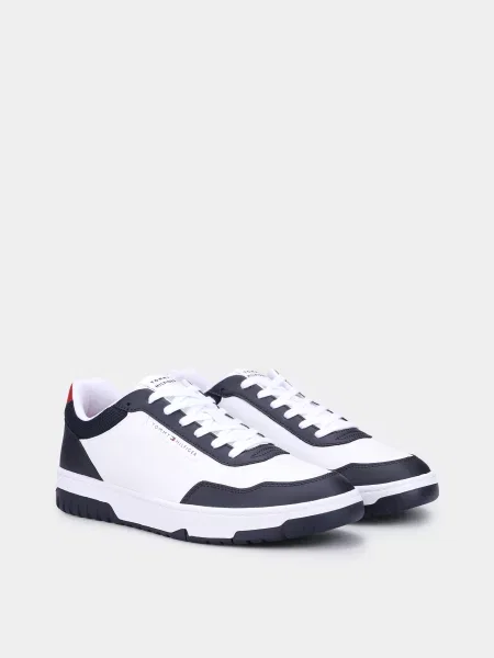 Шкіряні Кеди низькі Tommy Hilfiger BASKET CORE LITE LTH BLOCK білий