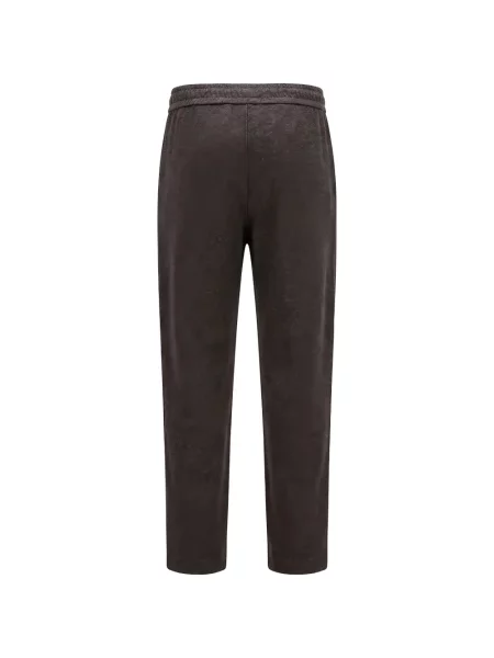 Pantaloni Moncler alergare maro