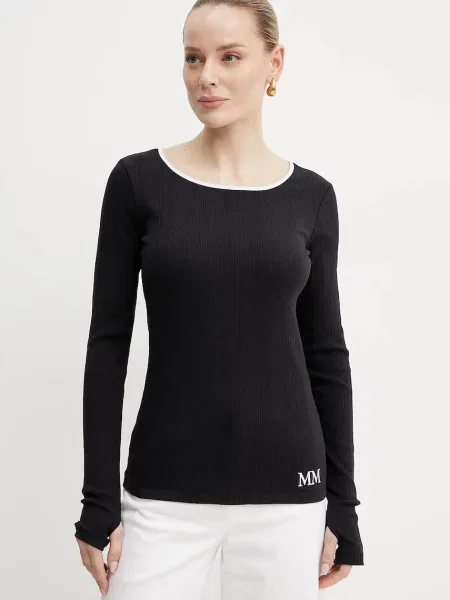 Tricou mânecă lungă Max Mara Leisure albastru