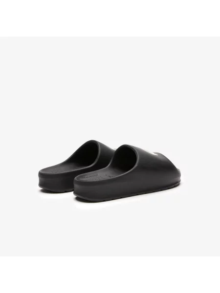 Lacoste Klapki Serve Slide czarne