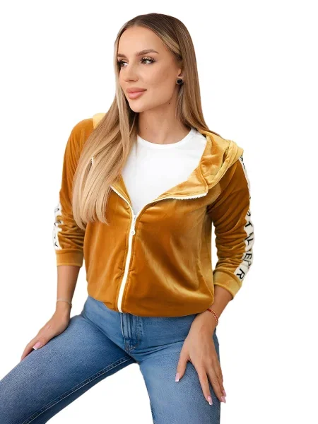 Lumera Tepláková bunda horčicová