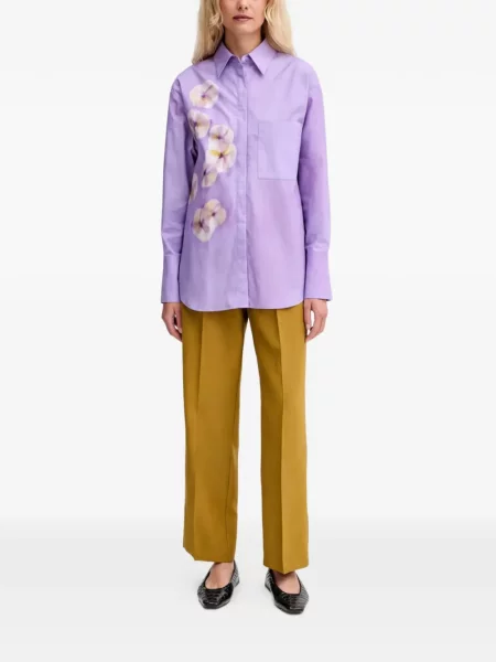 Pantaloni Morgan galben