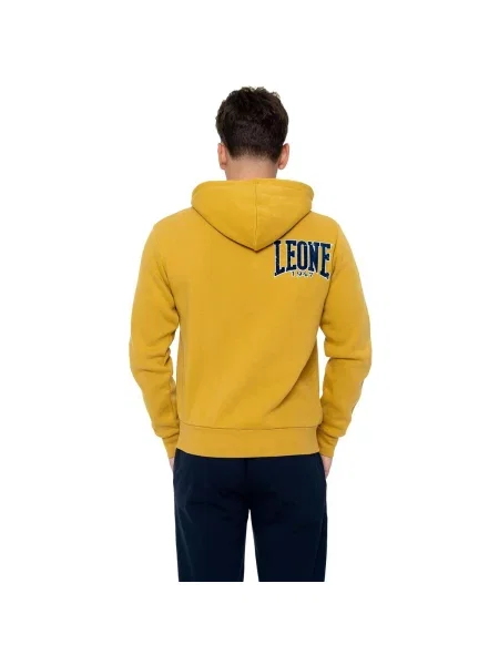 Mikina na zips Leone 1947 žltá