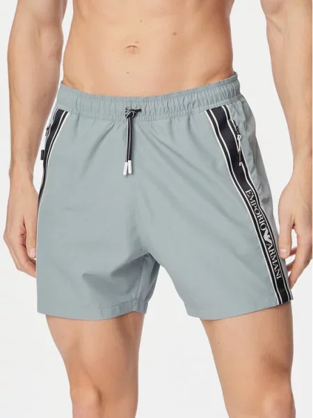 Plavecké šortky Emporio Armani modré