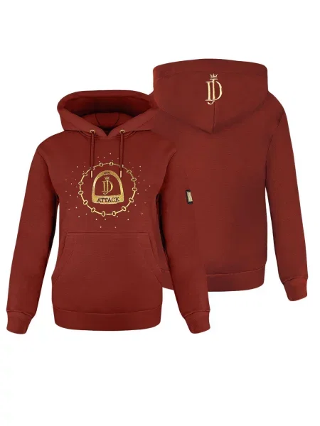 Bluza jeździecka JD ATTACK Suzie niebieska