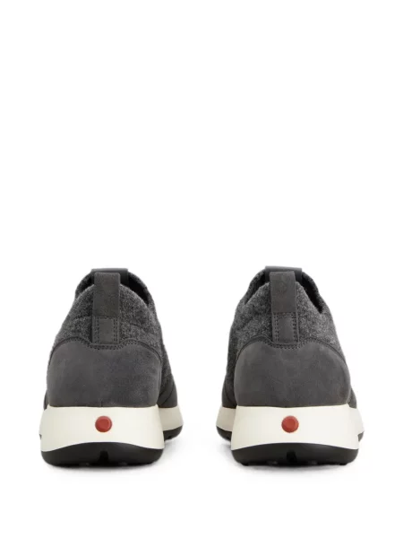 Sneakerși Tod's din piele de căprioară gri