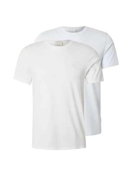 Calvin Klein Majica off-bela / naravno bela