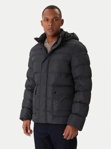 Geox Geacă de iarnă Leitan negru