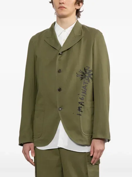 Sacou Comme Des Garçons Shirt verde