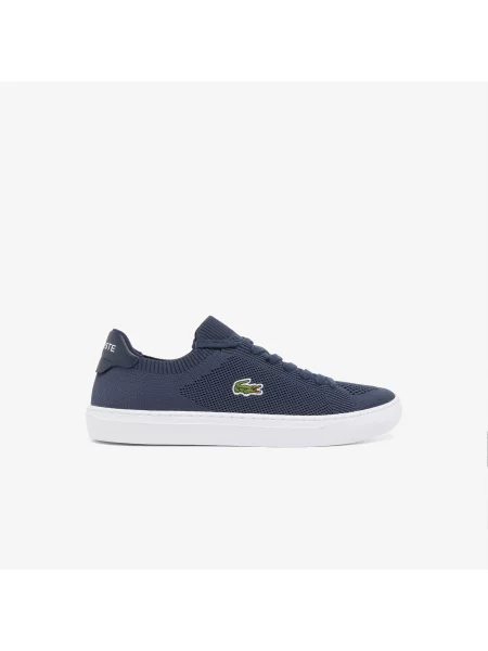 Lacoste Skórzane Sneakersy La Piquée granatowe