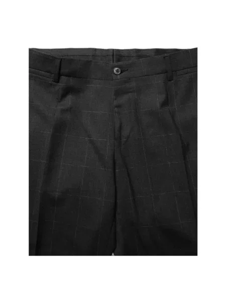 Garnitur Dolce And Gabbana wełniany elegancki szary