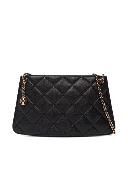 Torbica Tory Burch Fleming Pochette crna