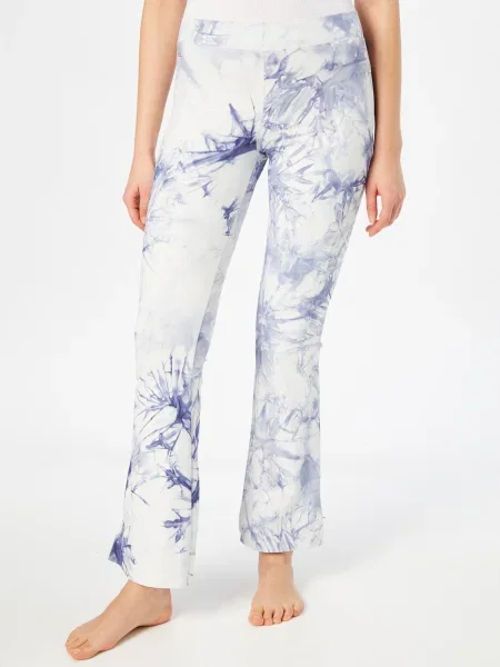 MAGIC Bodyfashion Pantaloni albastru alb