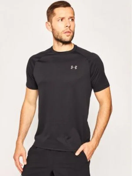Under Armour pánske tréningové tričko UA Tech SS Tee black čierna