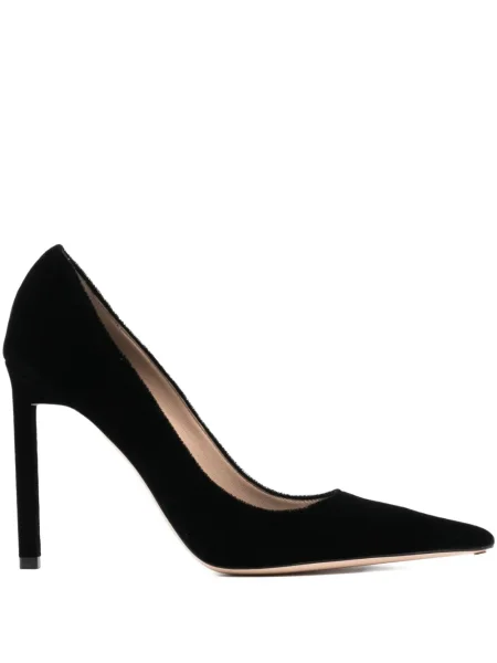 Pantofi cu toc Tom Ford din piele de căprioară negru