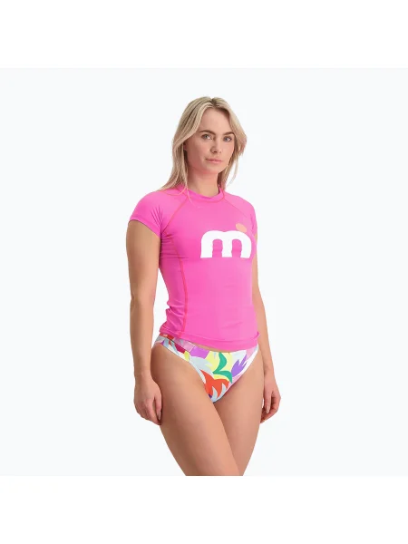 Tricou de înot pentru femei Mistral Miami Lycra pink flour roz