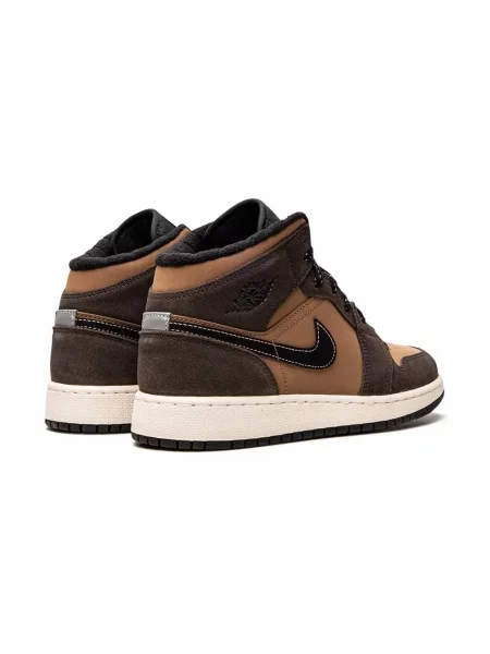 Sneakersy dziecięce Jordan Air Jordan 1 brązowe