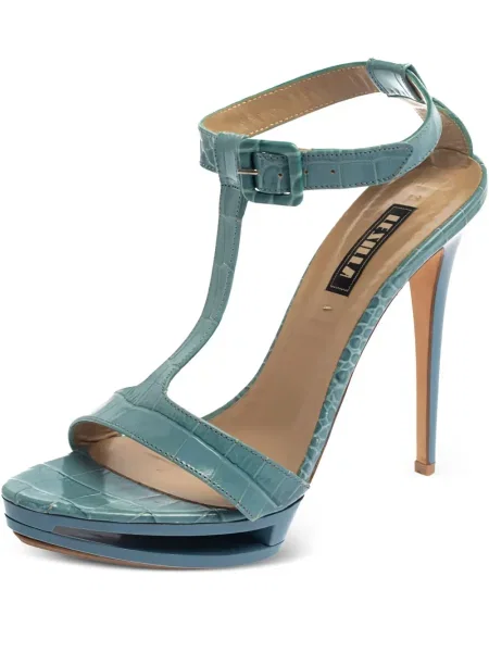 Sandale Le Silla din piele albastru