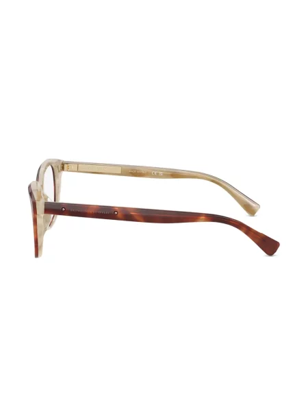 Γυαλιά ηλίου cat eye Brunello Cucinelli καφέ