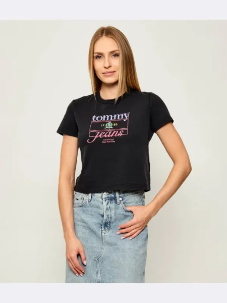 Tommy Jeans Tricou gri