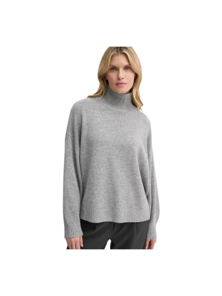 Sweter Gestuz z kaszmiru szary