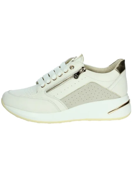 Pantofi Keys alb