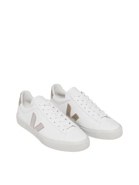 Sneakersy Veja Campo skórzane białe